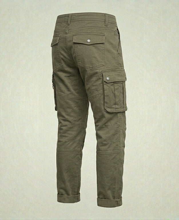 Men's Premium Cargo Trousers - Multi Pocket Casual Wear