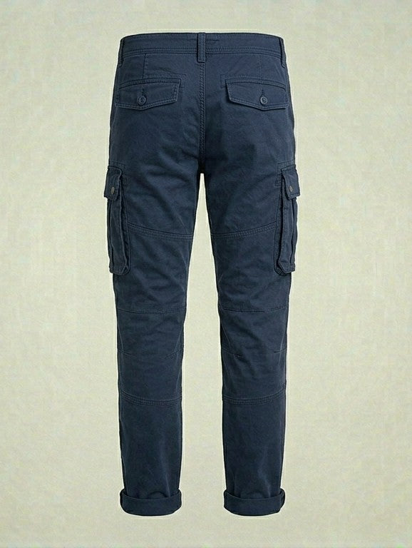 Men's Premium Cargo Trousers - Multi Pocket Casual Wear