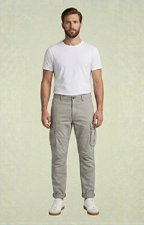 Men's Premium Cargo Trousers - Multi Pocket Casual Wear